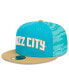 Фото #2 товара Men's Turquoise, Gold Charlotte Hornets 2023/24 City Edition 59FIFTY Fitted Hat