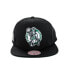 Фото #2 товара Mitchell & Ness NBA Boston Celtics Top Spot Snapback Hwc Celtics Cap HHSS2976-BCEYYPPPBLCK