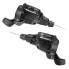 Фото #1 товара MICROSHIFT MTB/CTB Index Push Shifter Set