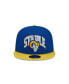 Фото #3 товара Men's X Staple Royal, Gold Los Angeles Rams Pigeon 9Fifty Snapback Hat