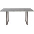 Фото #1 товара Fenton Contemporary Dining table: With Cement Gray Top