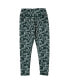 Фото #1 товара Big Girls Green, White Michigan State Spartans Stacked Mascot Leggings