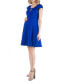 Maternity Dress with Keyhole Neck Синий, XLARGE - фото #2