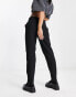 Only tailored cigarette trousers in black