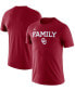 Фото #2 товара Men's Crimson Oklahoma Sooners Family T-shirt