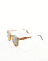 Spitfire teddy boy round sunglasses in tortoiseshell