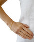 ფოტო #2 პროდუქტის Paperclip Link Chain Bracelet in 14k Gold 7-1/2"