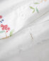 Фото #7 товара (200 thread count) floral print percale duvet cover