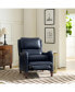 Leather Pushback Recliner chair with Adjustable Backrest for Livingroom