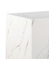 Фото #2 товара Zhuri 22" Faux Marble Square End Table