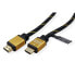 Фото #4 товара ROLINE GOLD HDMI High Speed Cable + Ethernet - M/M 3 m - 3 m - HDMI Type A (Standard) - HDMI Type A (Standard) - Black - Gold