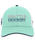 Men's Light Blue Seattle Kraken Authentic Pro Rink Trucker Adjustable Hat