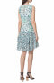 Фото #3 товара Donna Morgan 241378 Womens Floral Sleeveless Fit & Flare Dress Turquoise Size 12
