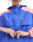 Tommy Jeans Chicago colourblocked windbreaker jacket in blue Синий, XS - EU 34 - фото #4