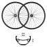MVTEK 29/27.5´´ Tubeless MTB wheel set