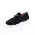 Фото #4 товара Robert Graham Tardis RG5692S Mens Black Loafers & Slip Ons Moccasin Shoes 11.5