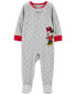 Baby 1-Piece Minnie Mouse Fleece Footie Pajamas 18M