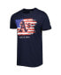 Фото #3 товара Men's Navy Oakland Athletics 4th of July Jersey T-shirt