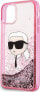 Фото #3 товара Karl Lagerfeld Karl Lagerfeld KLHCN61LNKHCP iPhone 11/ XR różowy/pink hardcase Glitter Karl Head