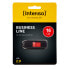 Фото #3 товара Intenso 16GB USB2.0, 16 GB, USB Type-A, 2.0, 28 MB/s, Cap, Black, Red