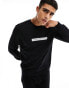 Фото #2 товара Emporio Armani Bodywear lounge sweatshirt in black