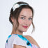 Decent mint hair headband with flowers