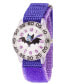 Disney Vampirina Girls' Clear Plastic Time Teacher Watch