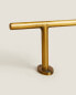 Golden steel towel rack