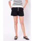 Фото #1 товара Women's Buttoned Denim Shorts