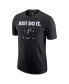 Фото #3 товара Men's Black San Antonio Spurs Just Do It T-shirt