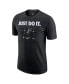 ფოტო #3 პროდუქტის Men's Black San Antonio Spurs Just Do It T-shirt