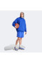 Фото #5 товара Спортивная толстовка Adidas One Fl Crew насыщенного синего цвета
