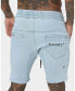 Фото #4 товара Men's United Distressed Biker Shorts