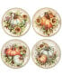 Autumn Breeze Salad Plates, Set of 4