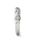 Moissanite Bypass Band 1-1/6 ct. t.w. Diamond Equivalent in 14k White or Yellow Gold