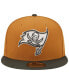 Фото #2 товара Men's Bronze, Graphite Tampa Bay Buccaneers Color Pack Two-Tone 9FIFTY Snapback Hat