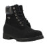 Фото #2 товара Lugz Convoy Fleece Lace Up Mens Black Casual Boots MCNVYFD-001