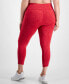 Plus Size High Rise Spacedye 7/8 Leggings, Created for Macy's