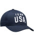 ფოტო #3 პროდუქტის Big Boys Navy Team USA New Logo Solid Structured Adjustable Snapback Hat