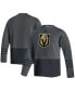 Фото #1 товара Men's Charcoal Vegas Golden Knights Logo Aeroready Pullover Sweater