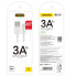 Фото #1 товара Przewód kabel do iPhone USB - Lightning 3A 1m biały