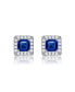 Classy Everyday wear Halo Square Stud Earrings