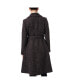 Фото #3 товара Women's Fit and Flare Tweed Coat