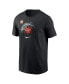 Фото #3 товара Men's Black Houston Astros 2022 World Series Worldwide Event T-Shirt