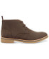 ფოტო #3 პროდუქტის Men's Nathan Faux-Leather Lace-Up Chukka Boots, Created for Macy's