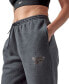 ფოტო #4 პროდუქტის Women's Metallic Foil Logo Fleece Jogger Sweatpants, A Macy's Exclusive