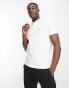 Фото #2 товара Tommy Hilfiger 1985 icon logo slim fit pique polo shirt in white