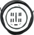 Фото #1 товара Shimano MTB Optislick Derailleur Cable and Housing Set, Black
