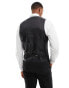 Фото #8 товара ASOS DESIGN skinny suit waistcoat in black