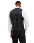 Фото #7 товара ASOS DESIGN skinny waistcoat in black